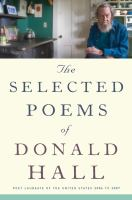 The_selected_poems_of_Donald_Hall