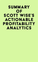 Summary_of_Scott_Wise_s_Actionable_Profitability_Analytics