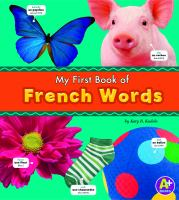 My first book of French words