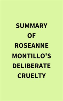 Summary_of_Roseanne_Montillo_s_Deliberate_Cruelty