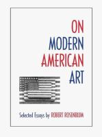 On_modern_American_art